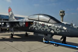 HÜRJET yerli jet eğitim uçağı Teknofest 2019 sergisinde